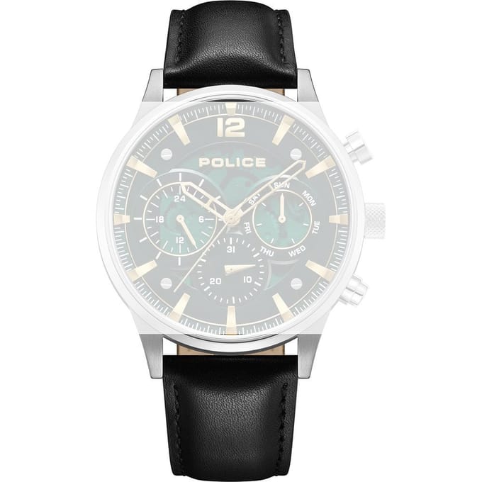 Police PESGF0040201-STL Driver II Horlogeband