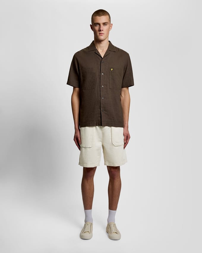 Lyle & Scott Linen Short
