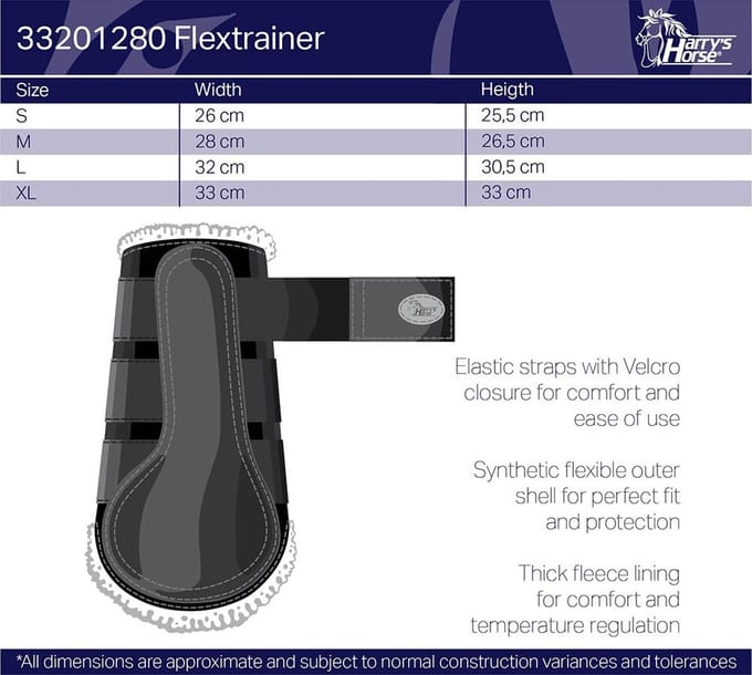 Harry's Horse Flextrainer - Beenbeschermers - Bruin - mt. XL