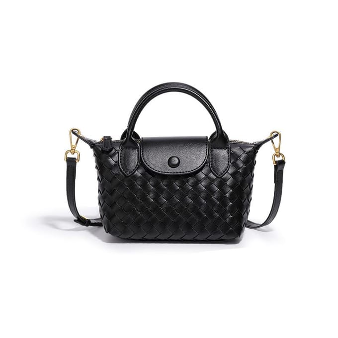 Handgeweven Tas Mode Dumpling Handtas High-end Longxiang Tas Textuur Trendy Schoudertas Crossbodytas gray
