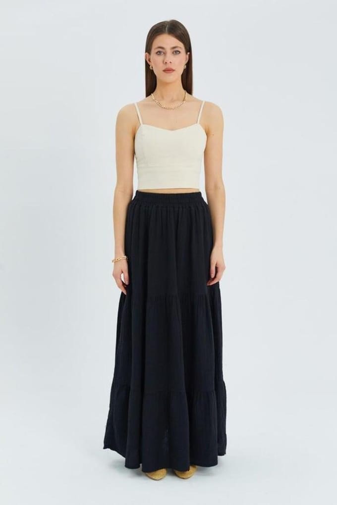 Maxi Katoenen Rok
