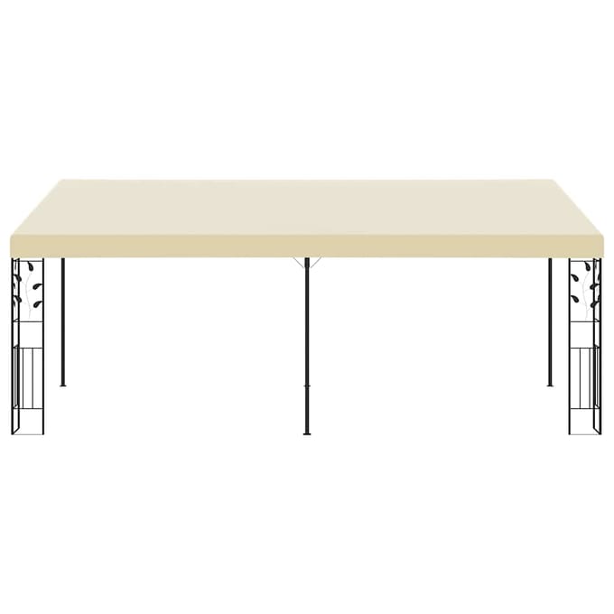 vidaXL - Wandprieel - 6x3x2,5 - m - crème