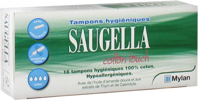 Saugella Cotton Touch 16 Super Hygiënische Tampons