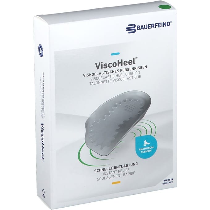 Bauerfeind Viscoheel® 1 paar visco‑elastische hielkussens Maat 2 (36-39) Overige