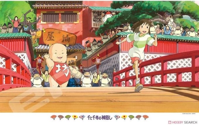 Studio Ghibli Spirited Away Puzzle - 1000 stukjes