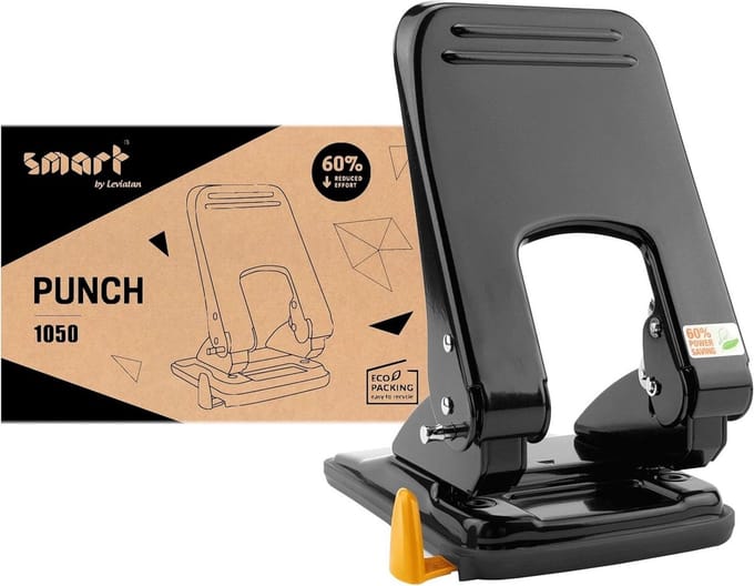 Krachtige Perforator 50 Vellen met 60% Minder Inspanning