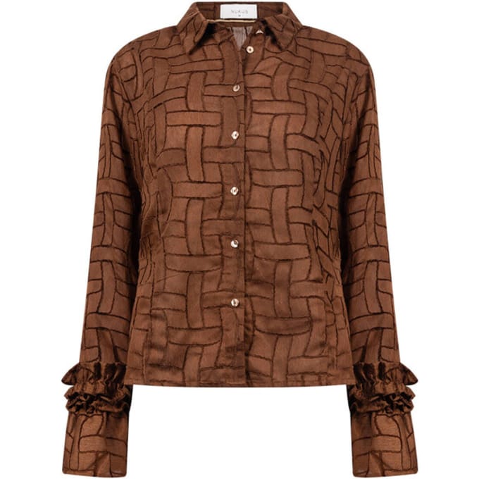 Nukus Blouse lange mouw nkf02107 abbygail