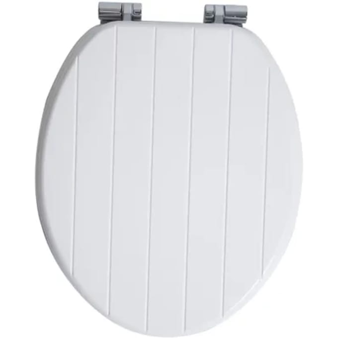 Aquavive Wc-bril Painting - Mdf - Softclose - Verstelbaar - Wit