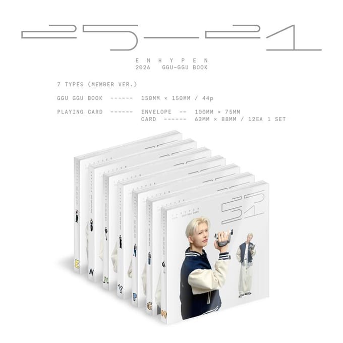 ENHYPEN – 2026 GGU GGU BOOK (Sélection des membres) SUNOO