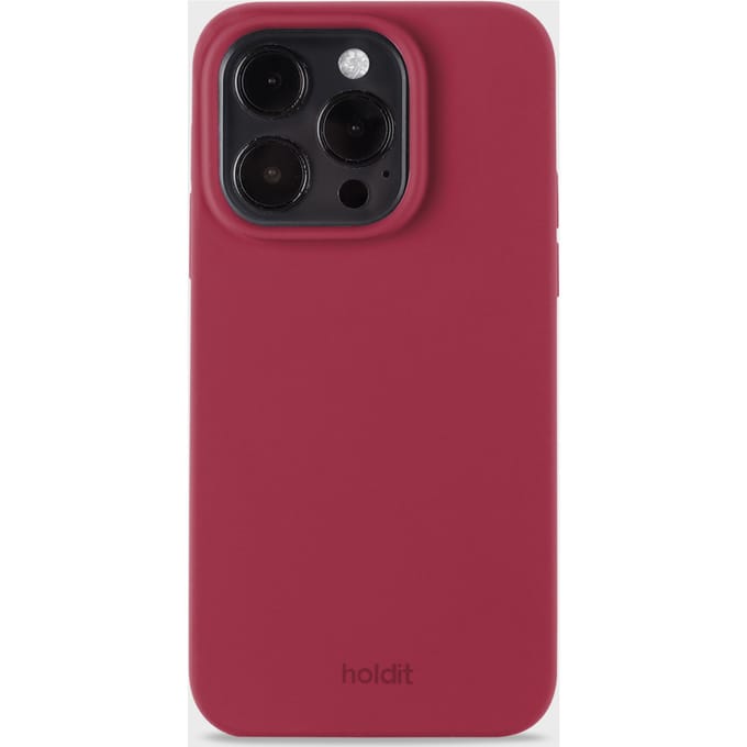 Phone Case Silicone Red Velvet iPhone 14 Pro