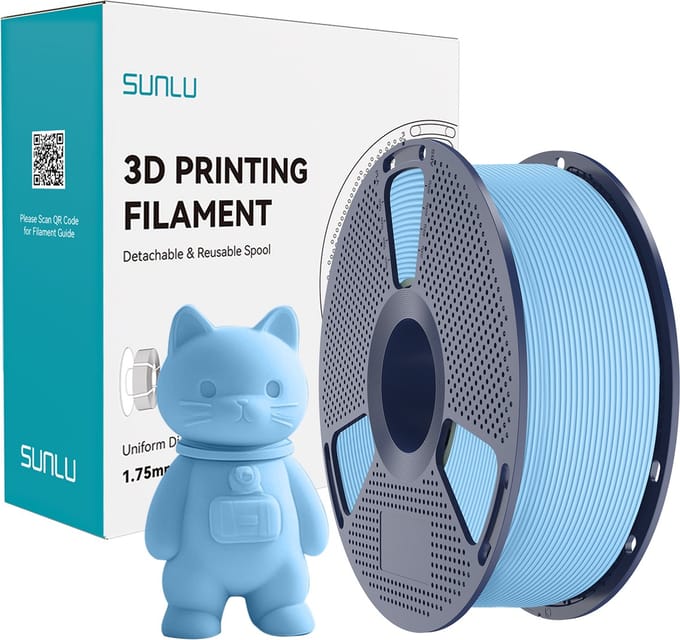 Sunlu - PLA - Sky Blue - 1kg - 1.75mm - 3D Filament
