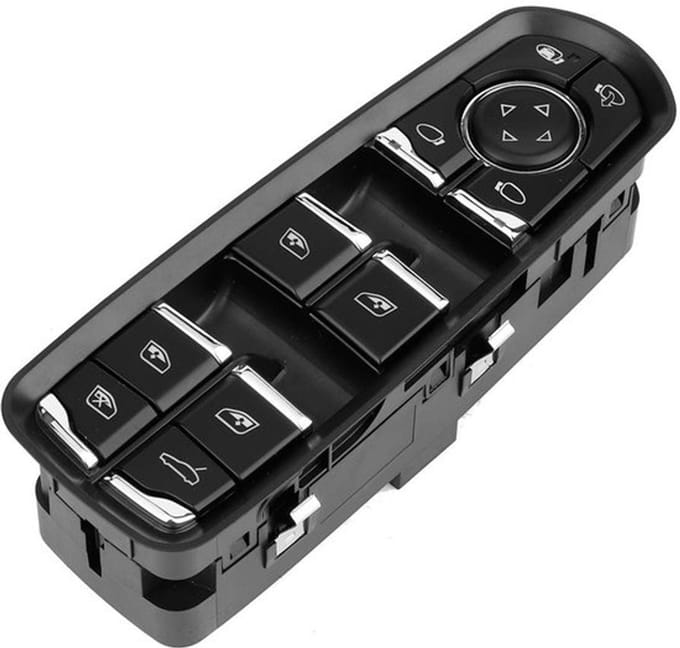 Allecto - Elektrische Raam Schakelaar - Automatische Push Button