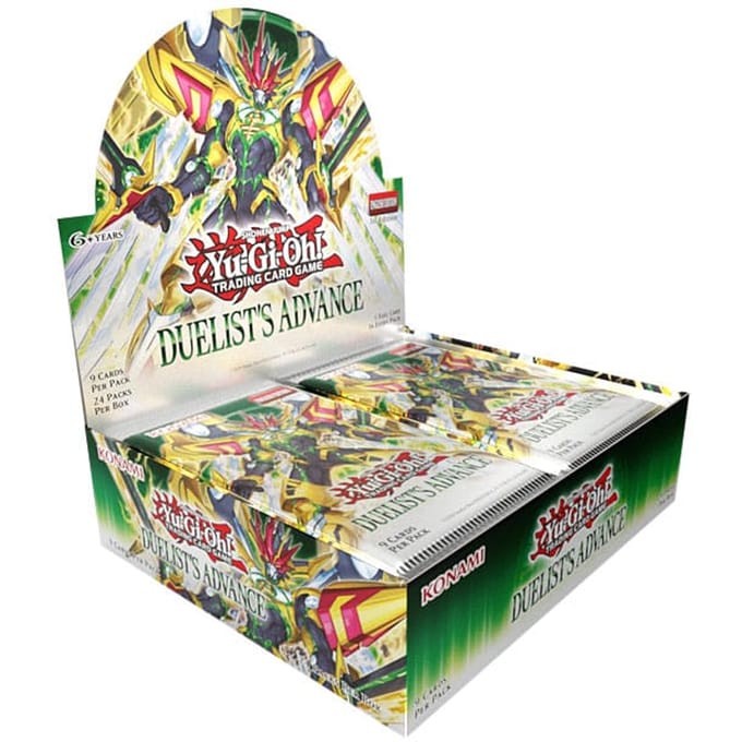 Yu-Gi-Oh! TCG Duelist's Advance Booster Box Display