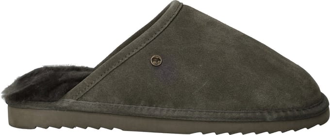 Warmbat Classic Unisex Suede Unisex Sloffen - Groen