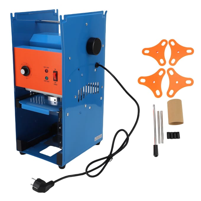 Bliksegelmachine Hoge Efficiëntie Sterke Sealeigenschappen Elektrische Bekersealer voor 75mm 90mm 95mm red