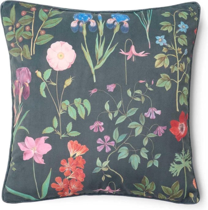 Essenza Marigold Sierkussen Slate grey - 50x50 cm