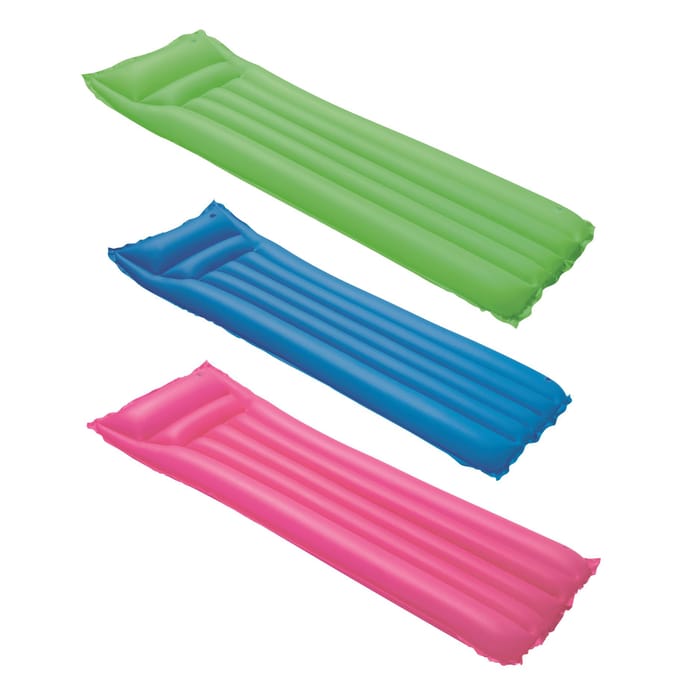 Bestway Opblaasbare Zwembad Luchtbed Gekleurd - 183 x 69 cm. - Groen
