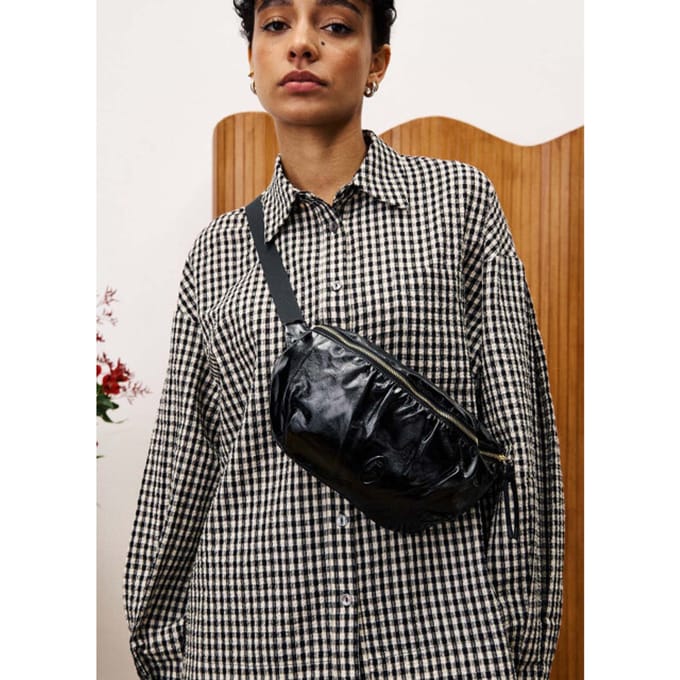 FRNCH Satie lakleren bumbag tas