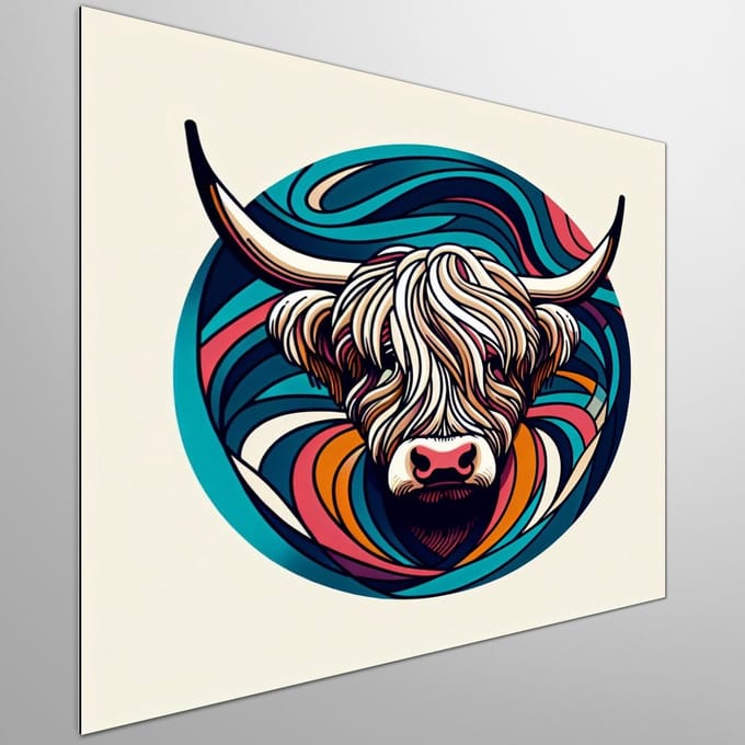 Kunstprint | Wanddecoratie | Dibond | 60 × 60 cm