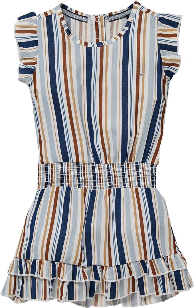 Levv jurk Nia multi kleur gestreept - maat 92