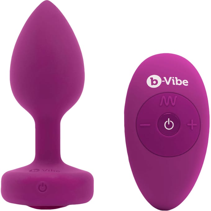 'Vibrating Jewel Plug - S/M', 9,8 cm