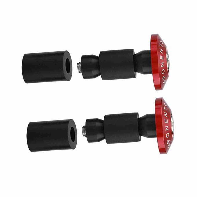 22 mm 78 inch motorfiets stuuruiteinde-schuifdoppen voor race-ATV offroad rood black