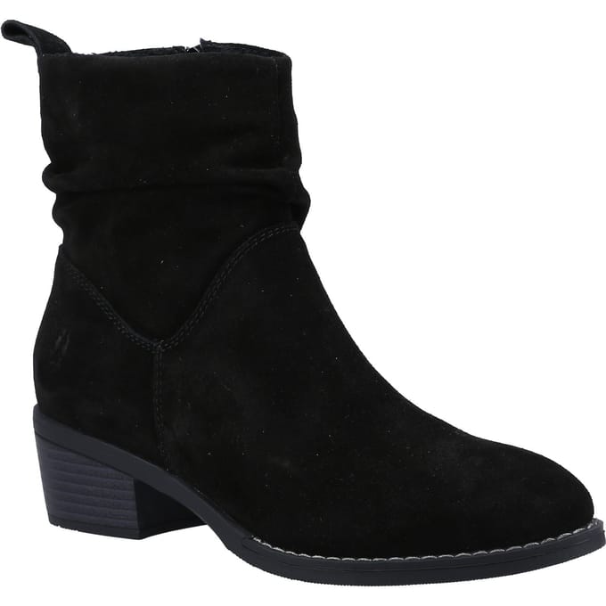 Hush Puppies Iris Suède Vrouwen Laarzen Zwart
