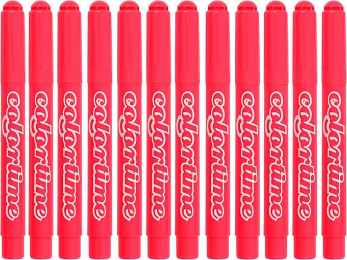 Creativ Company Light pink Jumbo markers 12pcs.
