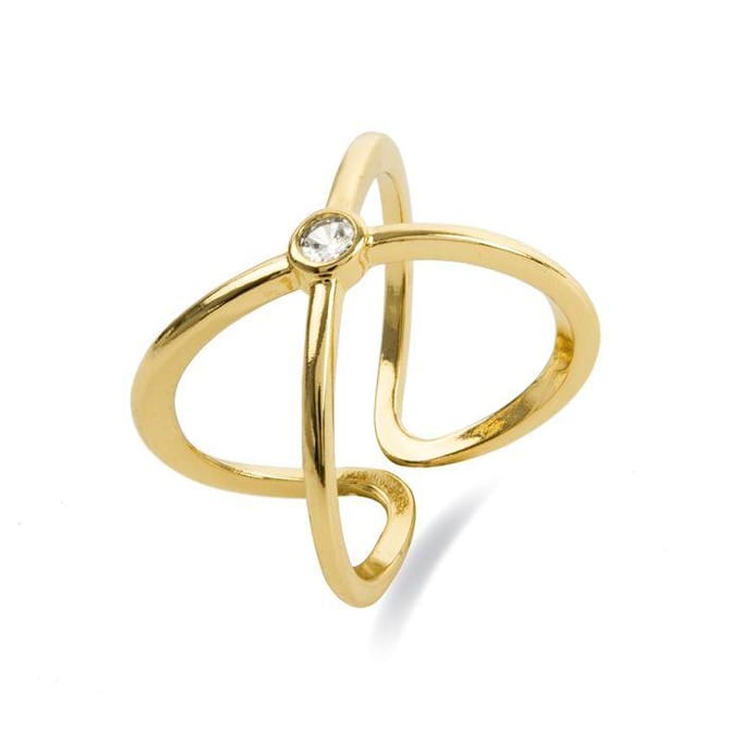 Luxenter ring in 18K goud afwerking - Rai