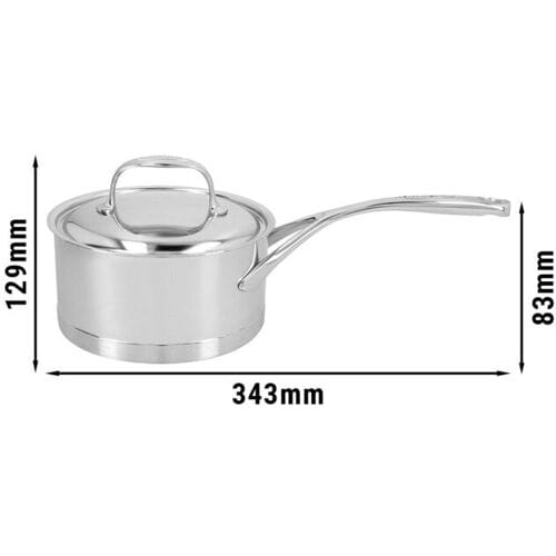 DEMEYERE ATLANTIS 7 - Kookpot met deksel - Ø 160mm - RVS