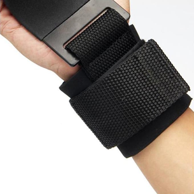 Fitness Squat Lifting Polsbrace Haak Pull-up Horizontale Stang Oefenapparatuur Reductie Krachttraining Power Haak rood