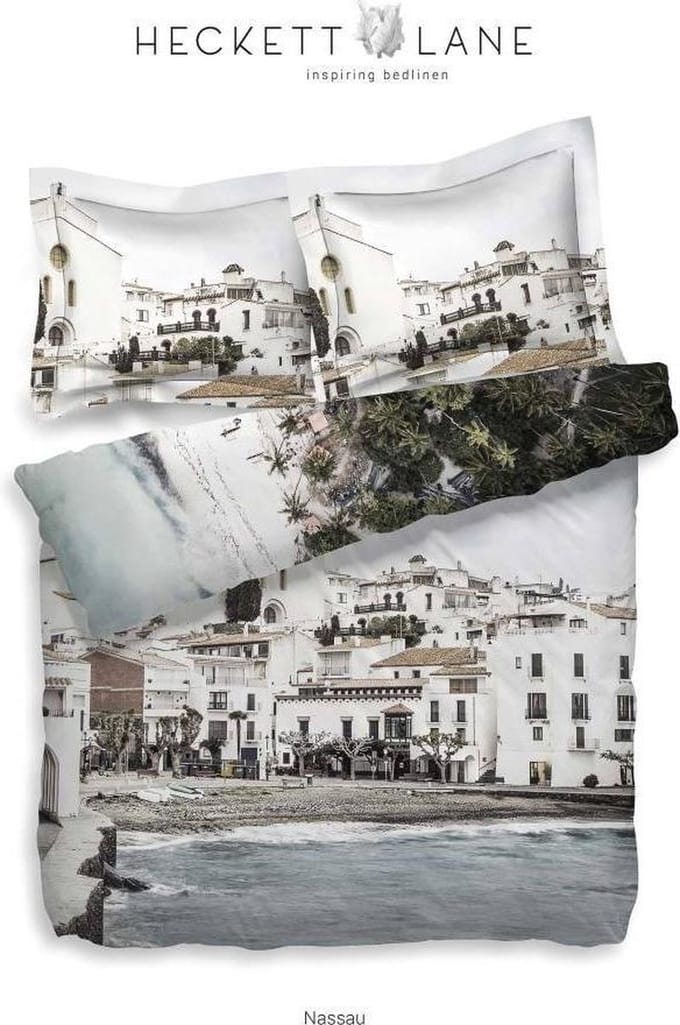 Heckett & Lane Nassau Dekbedovertrek - Eenpersoons - 140x200/220 cm - Multi