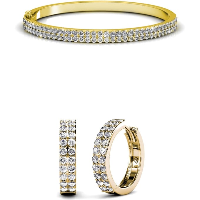 Glamour Parures - Goud en Kristal