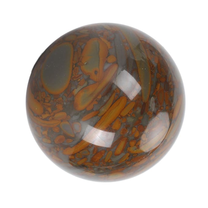Chinese Gezondheidsbal 51mm Diameter Multifunctionele Chinese Gezondheidsoefening Stress Baoding Bal brown