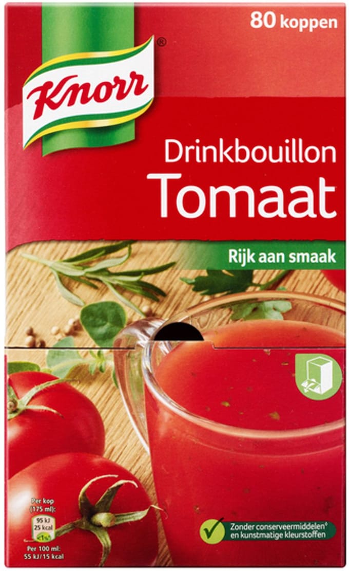 Knorr - Bouillon Tomatensoep - 6 dozen