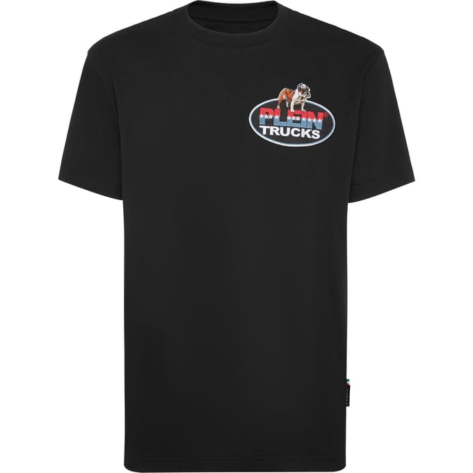 Round Neck T-Shirt Plein Trucks Bulldog