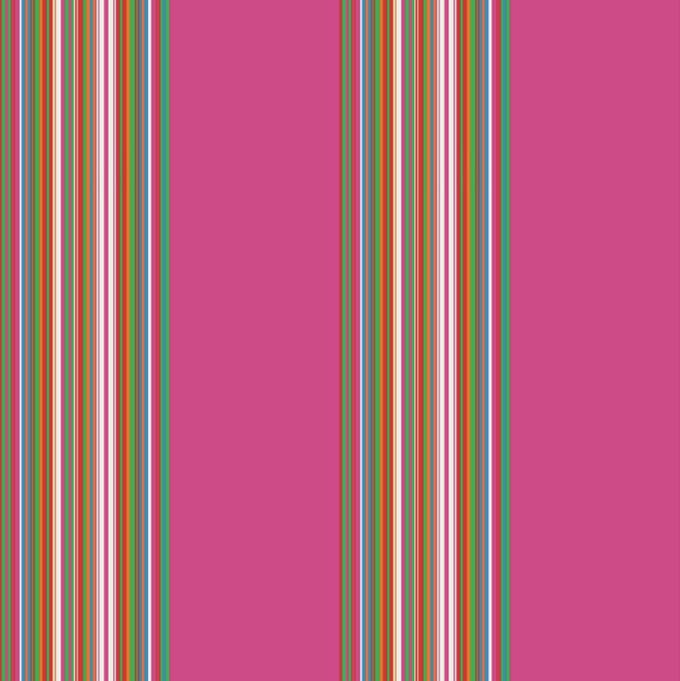 Bluuming Affairs - Kinderbehang- Behangpapier - Strepen - Kinderkamer - Roze - 0,53 x 10,05 M.
