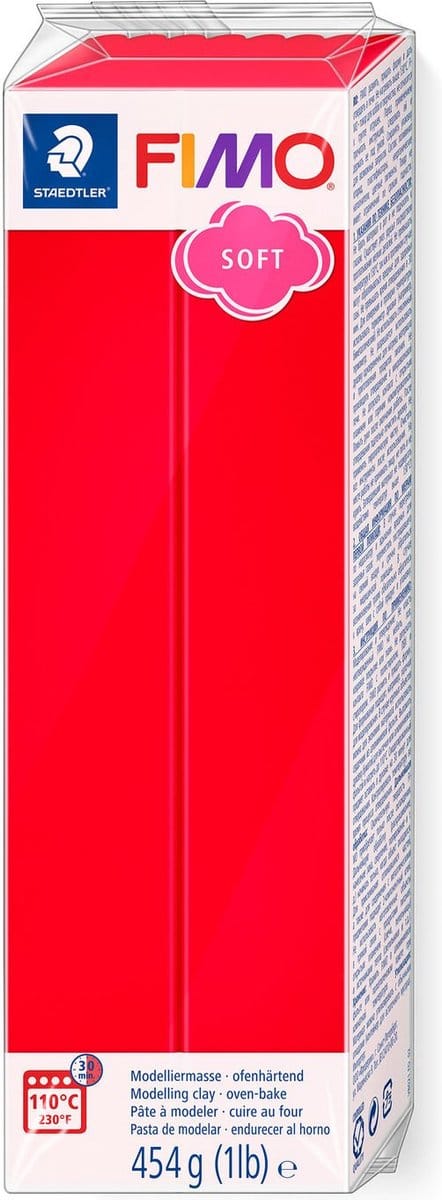 Staedtler Mod. clay FIMO soft 454g indian red