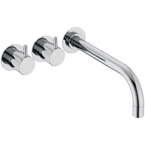 Vola wall-mounted two-handle bath mixer UP, projection 22.5 cm