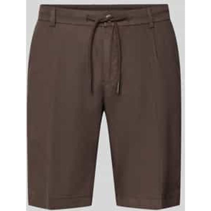 regular fit bermuda's met steekzakken