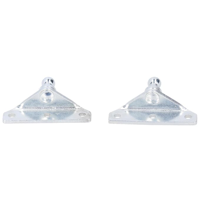 2 pièces Supports à rotule 10mm pour Ressort à gaz Amortisseur Pack M10 Accessoire Automobile white
