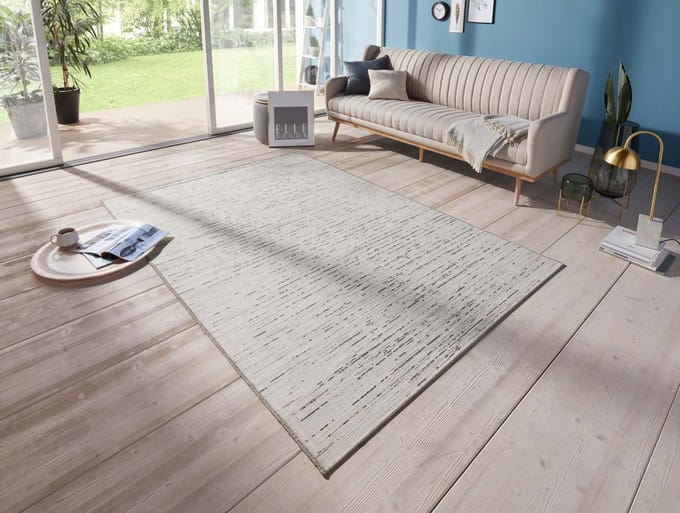 Binnen & buiten vloerkleed Laval Elle Decoration - crème 154x230