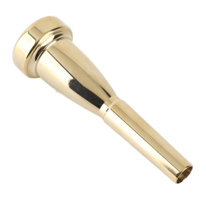 Trompet Mondstuk Messing Heldere Toon Blaasinstrument Onderdelen Performance Accessoires3C beige