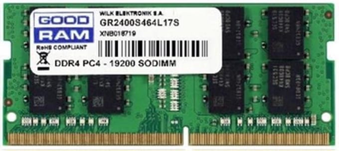 GOODRAM SODIMM DDR4-2666 - 8GB - CL19 - Single Channel (1 pcs) - Groen