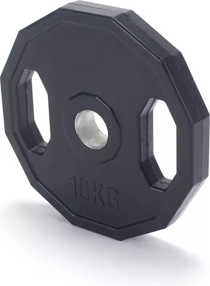 Pro Fitness 20kg rubberen halterschijf