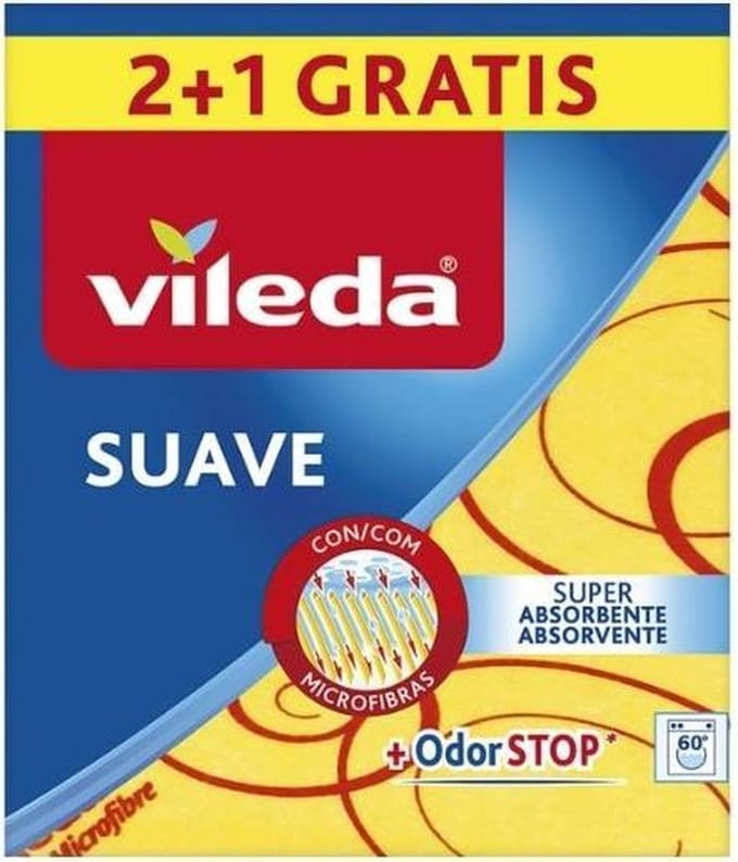 Doek Vileda Geel Microvezel