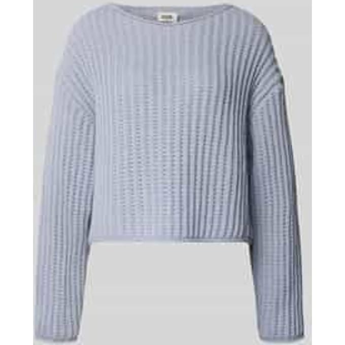 Gebreide pullover met ronde hals, model 'IMENY'