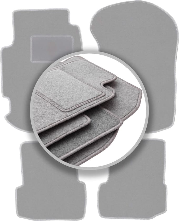 Grijze automatten voor: Ford Escort MK7 hatchback, stationwagen (1995-2002)