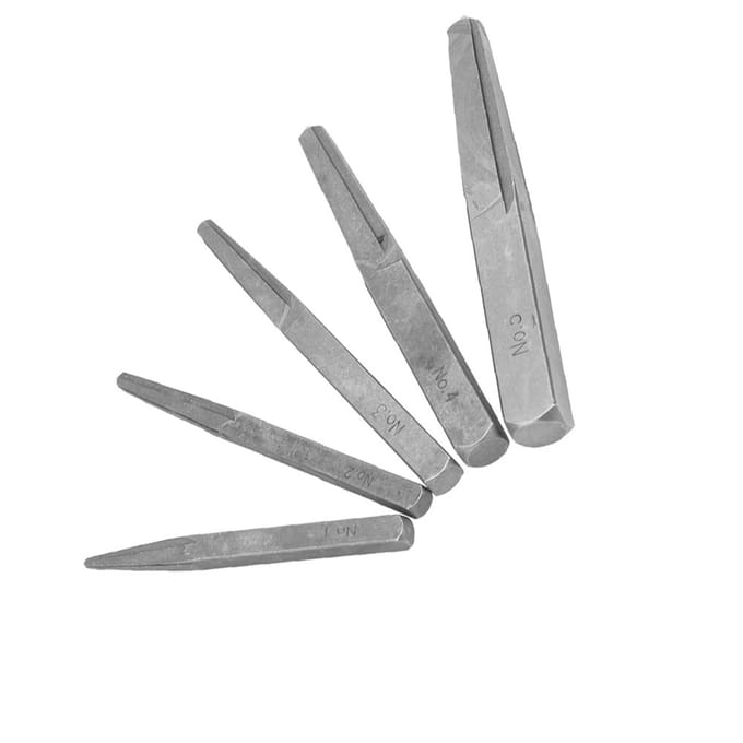 5 stuks Schroefuitdraaier Gebroken Beschadigde Bout Easy Out Verwijdergereedschap Vierkant Type