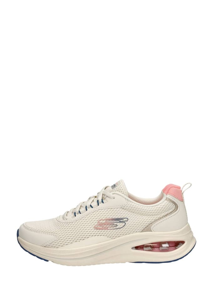 Skechers Skech-Air Meta Sneakers wit Suede - Dames - Maat 37